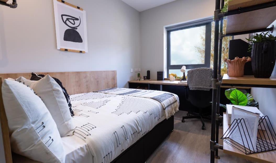 Cosy Ensuite Bedrooms At Electric Press Near Sheffield City Centre 객실 사진